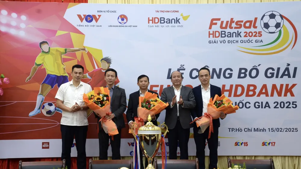 Giải Futsal VĐQG sẽ tìm kiếm, bổ sung thêm nhân sự cho đội tuyển futsal Việt Nam dự các giải quốc tế trong năm 2025. ẢNH: DŨNG PHƯƠNG 
