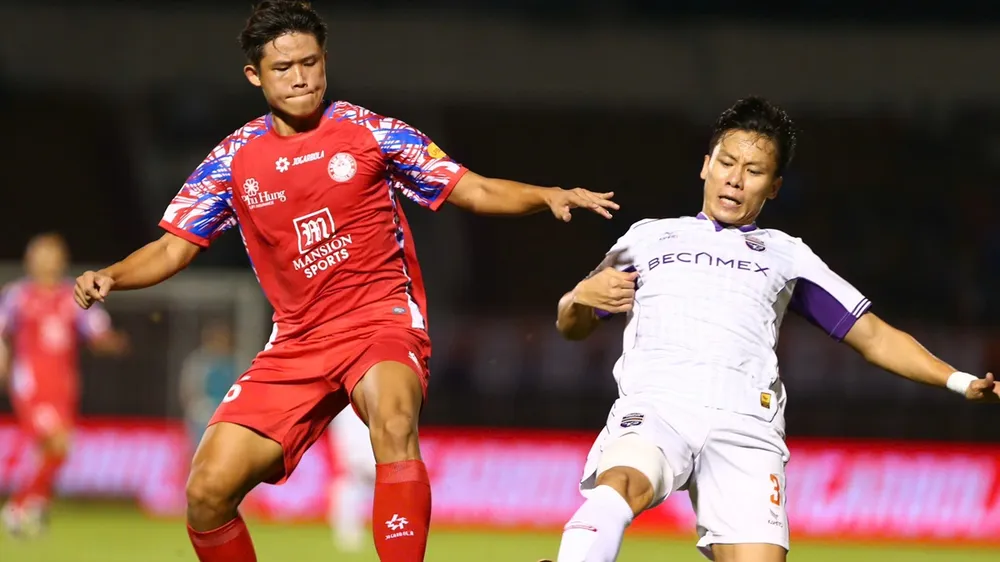 CLB TPHCM và Becamex Bình Dương sẽ tạo ra trận derby TPHCM từ mùa giải 2025-2026. ẢNH: DŨNG PHƯƠNG 