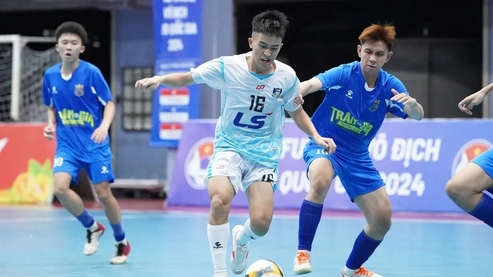 TPHCM tiếp tục đăng cai Giải Futsal U20 quốc gia. ẢNH: TÂM HÀ 