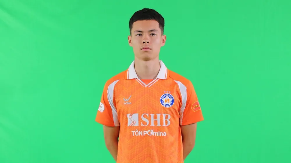 Tiền vệ Việt kiều Nga Nguyễn Vadim là tân binh của U23 Việt Nam. ẢNH: FBNV 