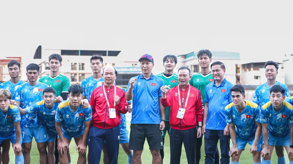 Trưởng đoàn Thể thao Việt Nam: Đội tuyển U22 Việt Nam phải giữ vững tinh thần quyết tâm cao nhất