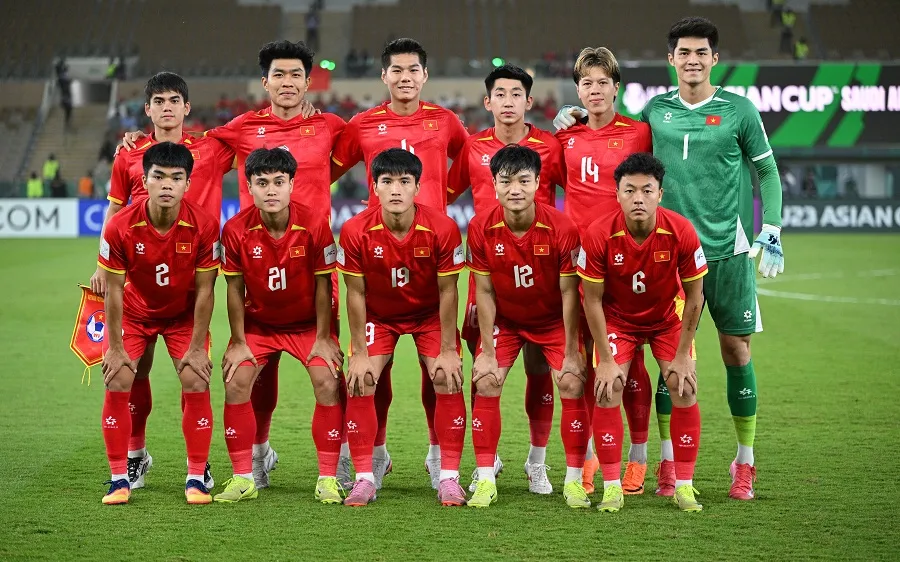 U23 Việt Nam được đánh giá cao hơn U23 Trung Quốc trước trận bán kết U23 châu Á 2026. ẢNH: AFC