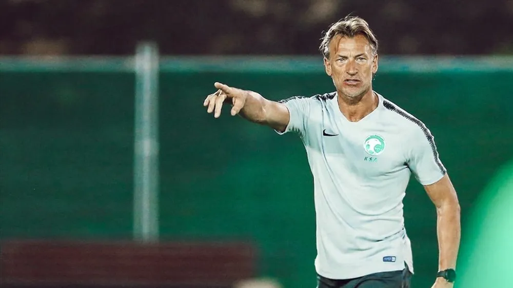 HLV Herve Renard thời điểm dẫn dắt Saudi Arabia