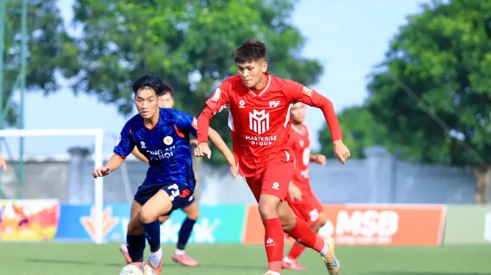 PVF đoạt vé vào tứ kết U23 quốc gia 2026. ẢNH: TÂM HÀ