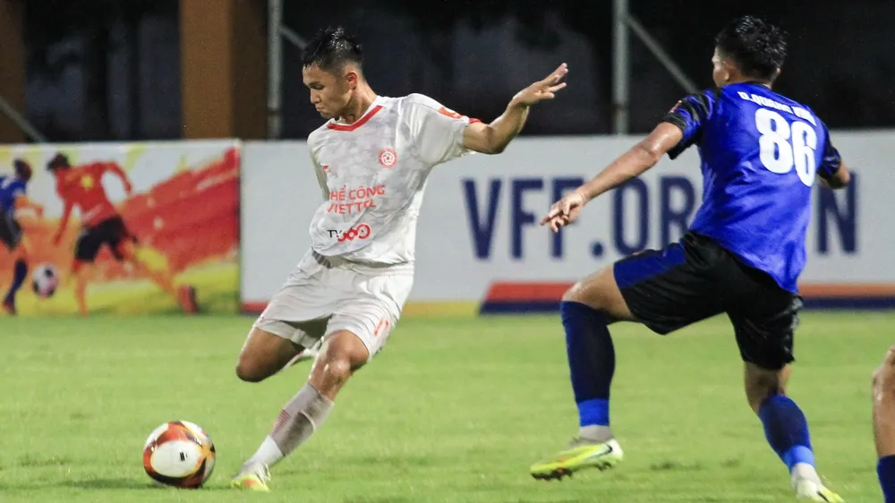 U21 Thể Công Viettel đoạt vé thi đấu trận chung kết U21 quốc gia 2026. ẢNH: TÂM HÀ 