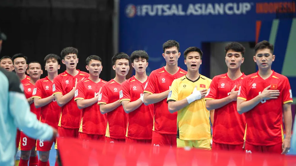 Đội tuyển futsal Việt Nam hội quân chuẩn bị cho Continental Championship 2026. ẢNH: VFF