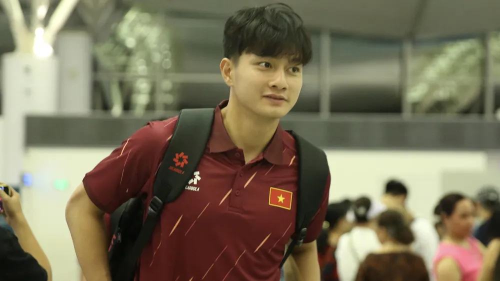 U23 Việt Nam lên đường sang Nhật Bản tham dự ASIAD 2026. ẢNH: TÂM HÀ