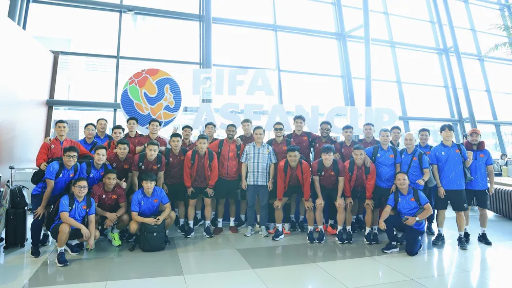 Đội tuyển Việt Nam đến Indonesia, sẵn sàng chinh phục FIFA ASEAN Cup 