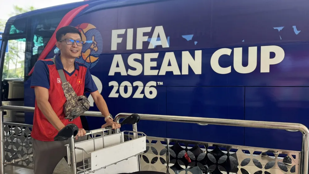 Không khí FIFA ASEAN Cup 2026 đang lan toả tại thủ đô Jakatar (Indonesia). ẢNH: HỮU THÀNH