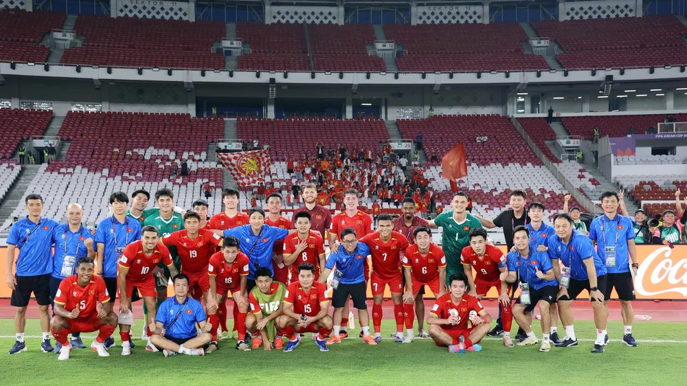 Đội tuyển Việt Nam sẽ hội quân trở lại ở đợt FIFA Days tháng 11. ẢNH: NHẬT ĐOÀN 