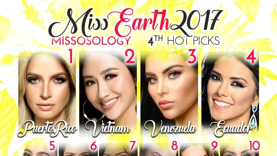 Hà Thu được dự đoán giành vương miện Miss Earth 2017