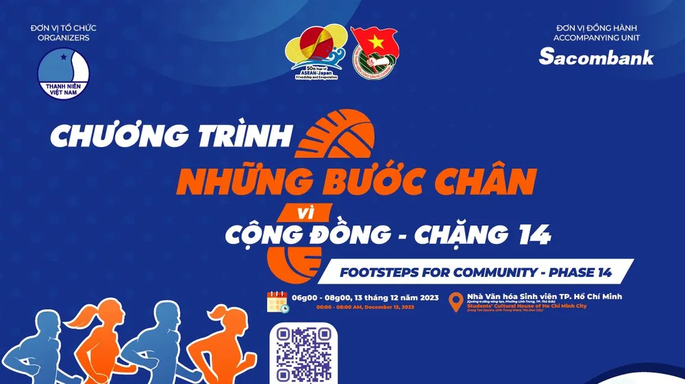 Sôi nổi những bước chân vì cộng đồng trong Festival Thanh niên ASEAN - Nhật Bản năm 2023