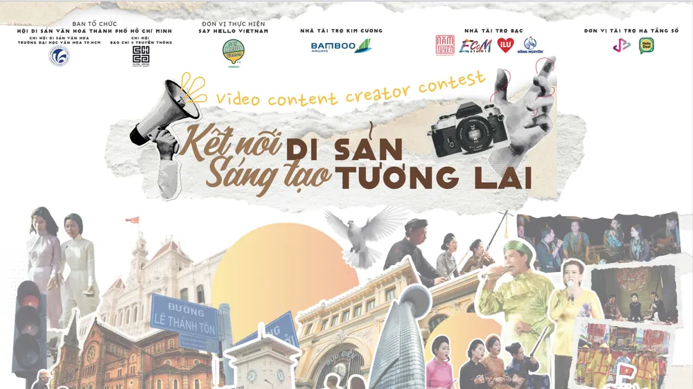 Cuộc thi sáng tạo video “Kết nối di sản - Sáng tạo tương lai”