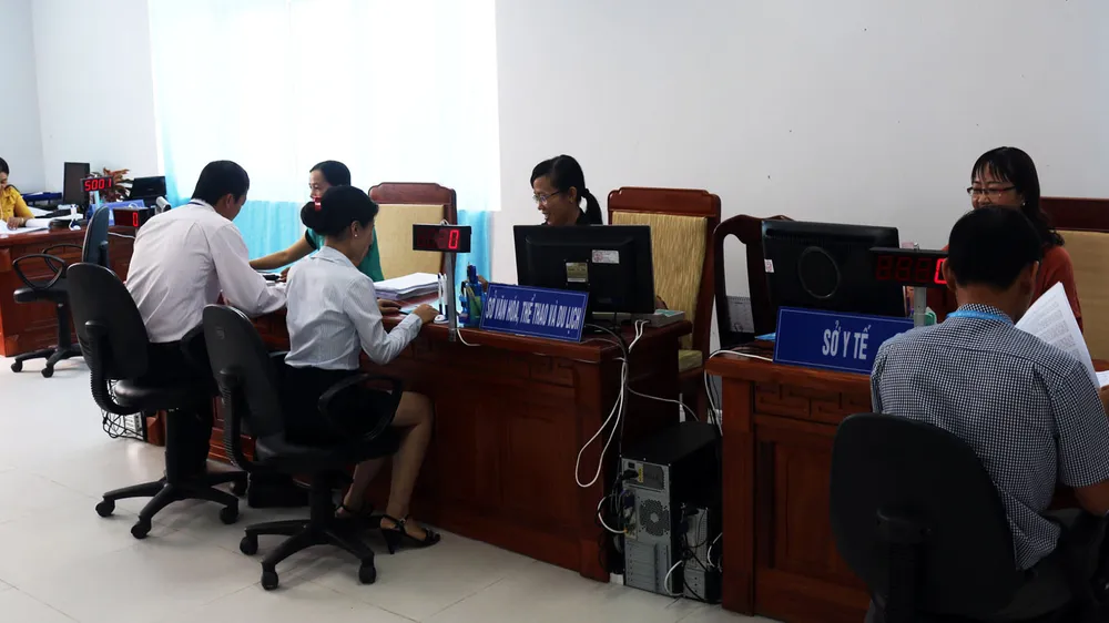Có 15 sở, ngành sẽ giải quyết các thủ tục hành chính tại Trung tâm hành công Hậu Giang