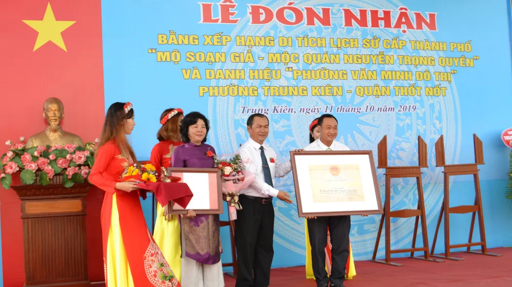 Mộ soạn giả Mộc Quán - Nguyễn Trọng Quyền được xếp hạng Di tích Lịch sử