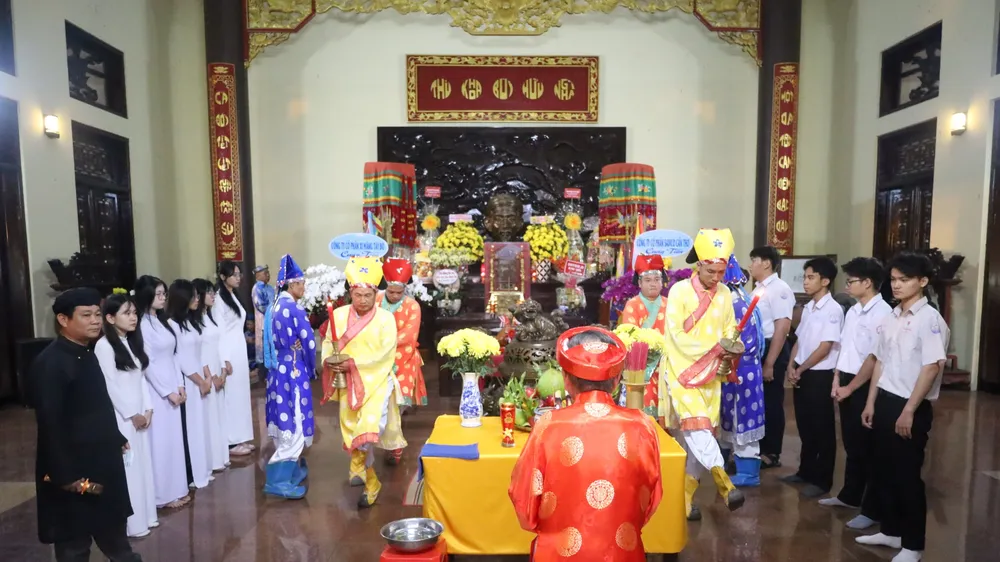Quang cảnh buổi lễ