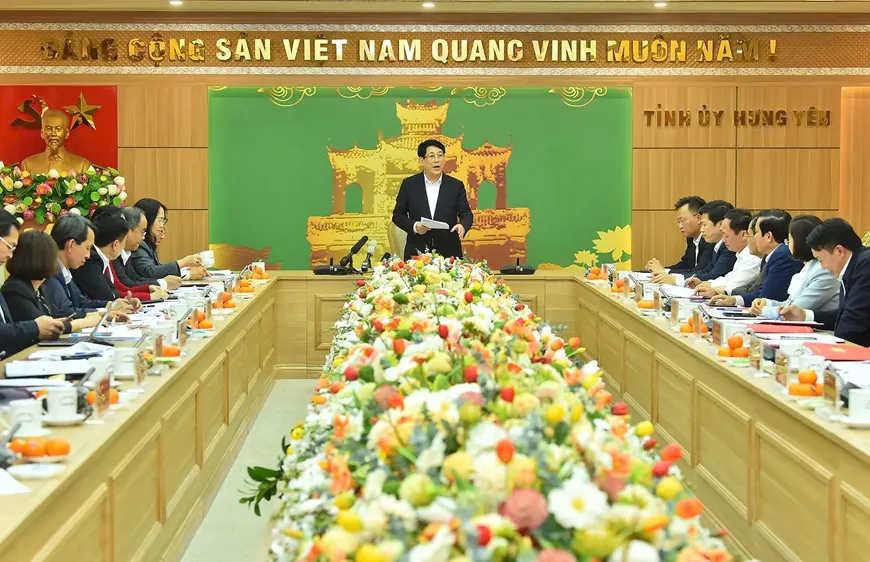 Chủ tịch nước chủ trì hội nghị thông qua dự thảo báo cáo kết quả kiểm tra tại Hưng Yên