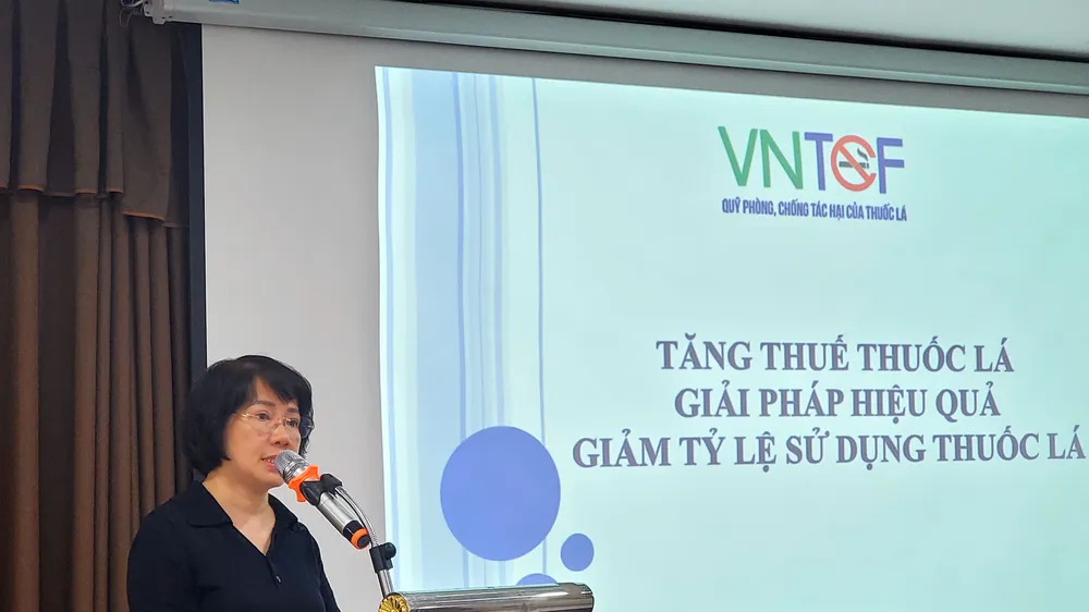 Tăng thuế tiêu thụ đặc biệt với thuốc lá, hướng tới mức tối ưu là 75% giá bán lẻ