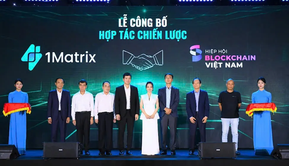 Ra mắt Công ty cổ phần 1Matrix - khởi đầu mạng blockchain Việt Nam