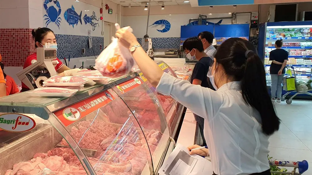 Hàng hóa được giảm giá tại Co.opmart