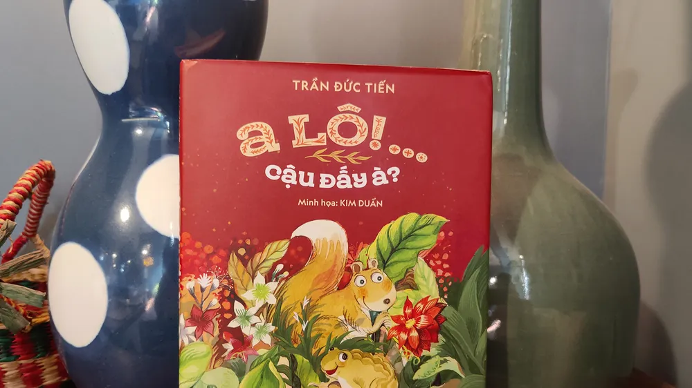 Tác phẩm A lô!... cậu đấy à? vừa ra mắt bạn đọc nhỏ tuổi