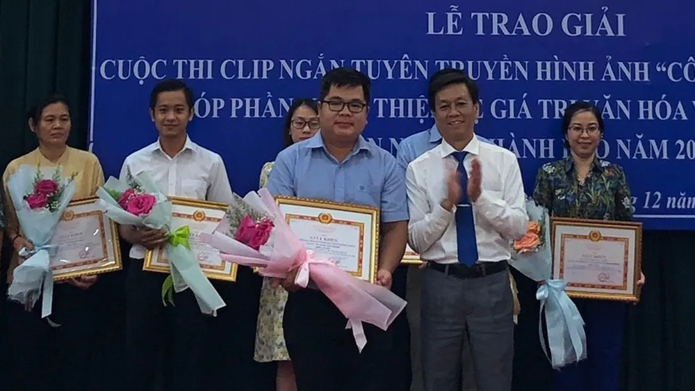 Các đơn vị đoạt giải Clip ngắn tuyên truyền hình ảnh “Công dân thành phố” lần thứ nhất - năm 2022