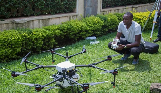 Rwanda: Dùng drone chống bệnh sốt rét