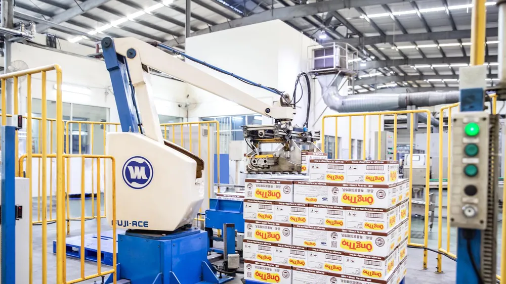 Công đoạn sản xuất tự động ở nhà máy Vinamilk