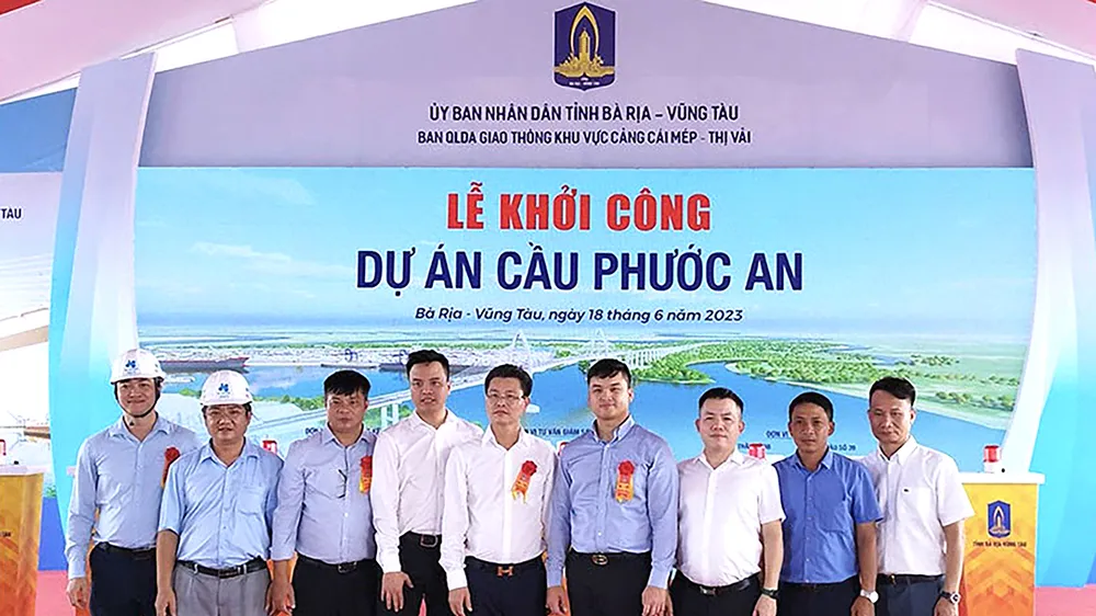 479 Hòa Bình khởi công thi công xây dựng dự án cầu Phước An