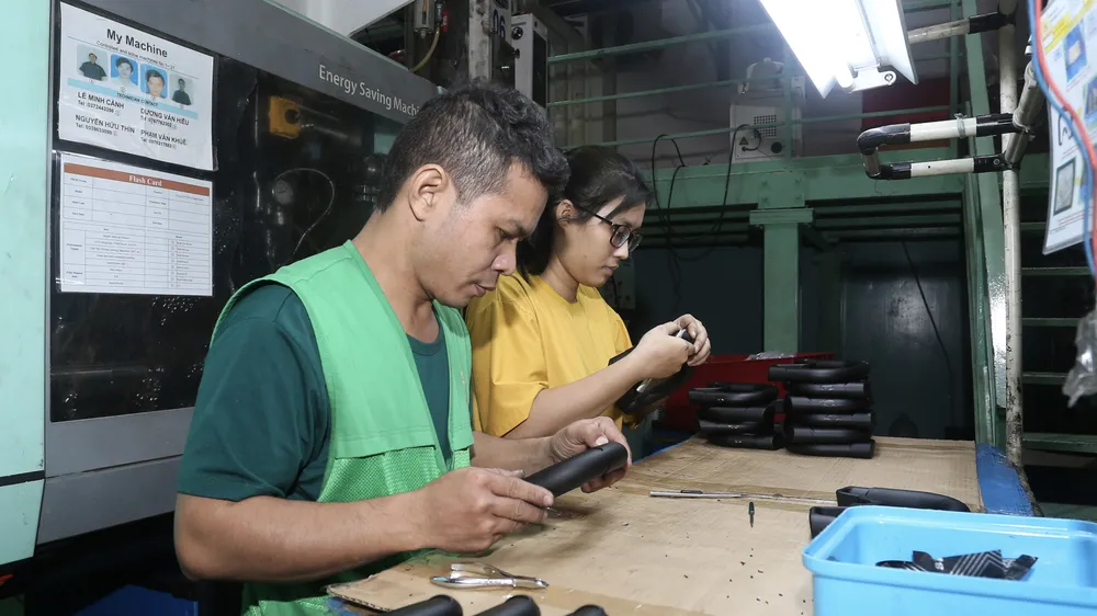 Các doanh nghiệp hoạt động tại Khu Công nghệ cao TPHCM đã được đầu tư hệ thống xử lý nước thải. Ảnh: HOÀNG HÙNG