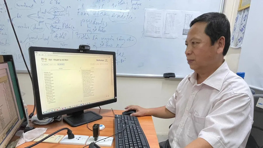 AI phát huy di sản Hán Nôm