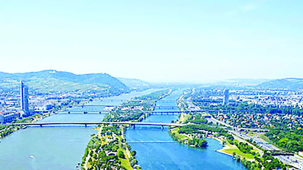 Hệ thống đê điều khoa học giúp thủ đô Vienna, Áo tránh được lũ lớn