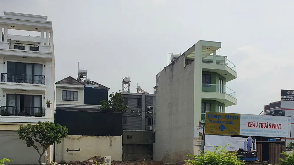 Bãi xà bần trong khu dân cư