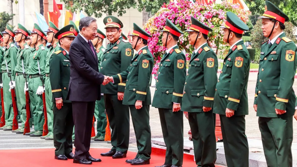 Tổng Bí thư Tô Lâm: Bình Dương giữ vững quốc phòng an ninh, cùng cả nước bước vào Kỷ nguyên mới