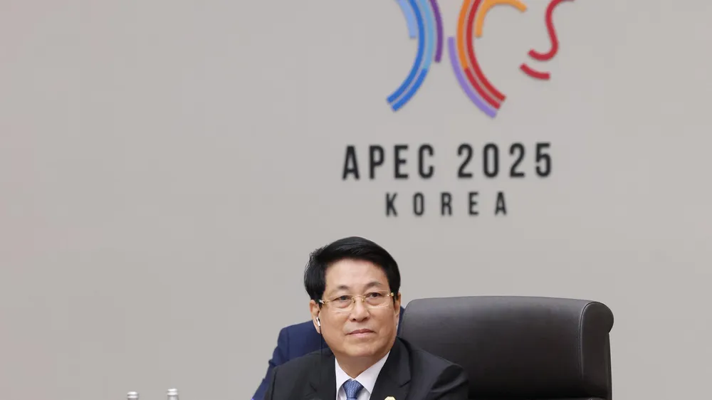 Chủ tịch nước Lương Cường tại Hội nghị các nhà lãnh đạo APEC 2025. Ảnh: TTXVN