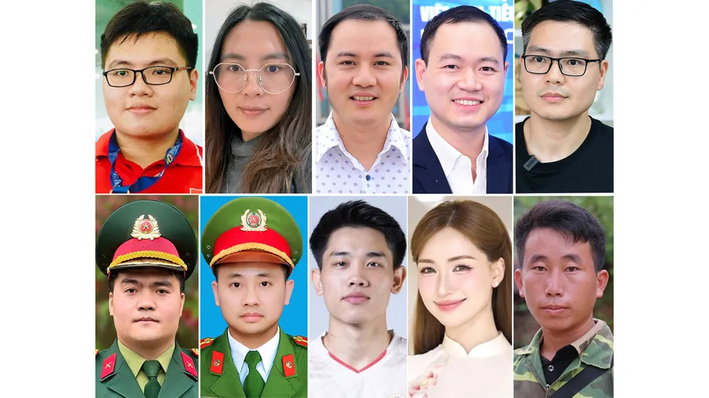 10 gương mặt trẻ Việt Nam tiêu biểu năm 2025
