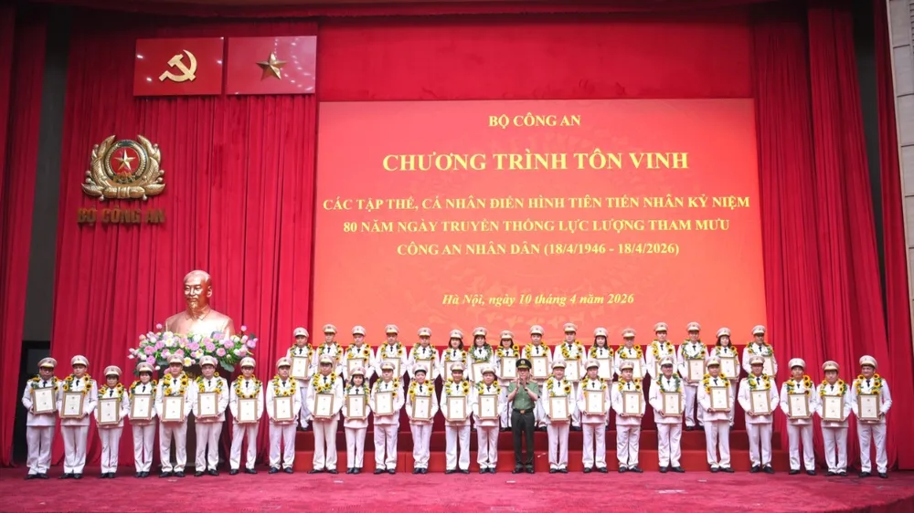 Tham mưu trong công an nhân dân đòi hỏi cao về trí tuệ và tinh thần cống hiến