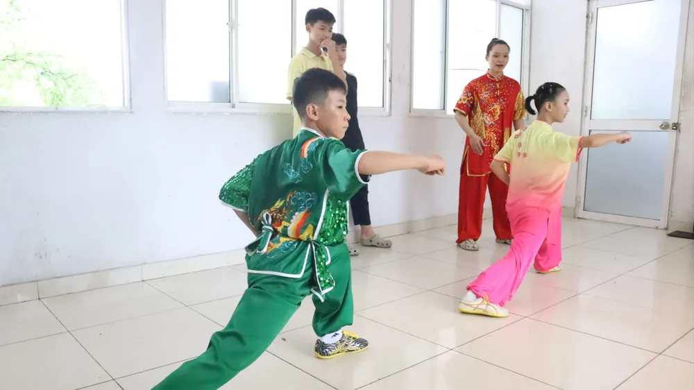 Giữ lửa đam mê wushu giữa lòng phố thị