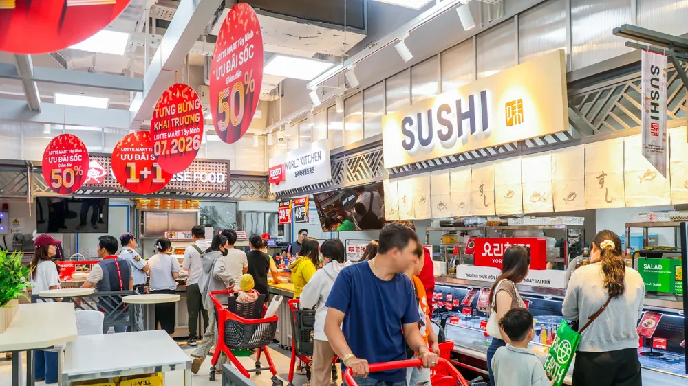 LOTTE MART khai trương siêu thị tại Tây Ninh