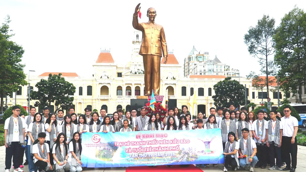 Khai mạc trại hè thanh thiếu niên kiều bào và tuổi trẻ TPHCM