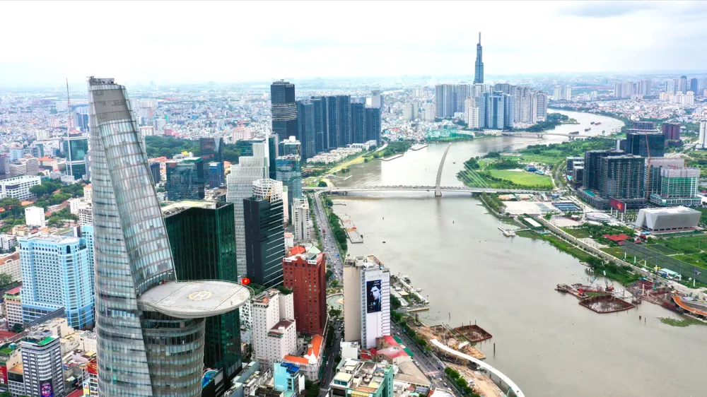 Không gian đô thị hiện đại dọc sông Sài Gòn, phường Sài Gòn, TPHCM