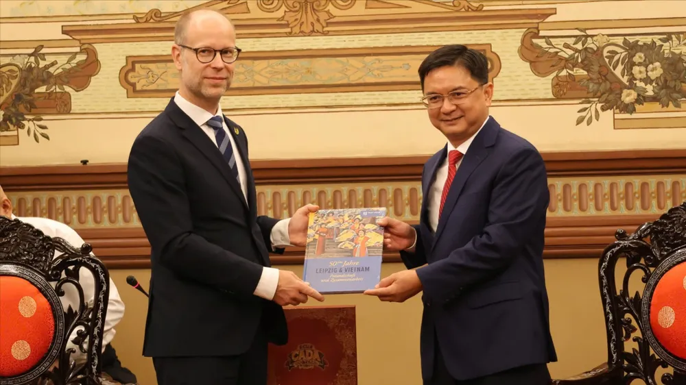 Tăng cường hợp tác giữa TPHCM và bang Sachsen (Đức)