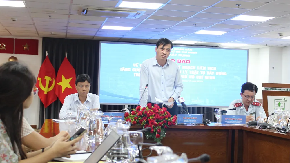 TPHCM: Phấn đấu giảm ít nhất 50% vi phạm xây dựng