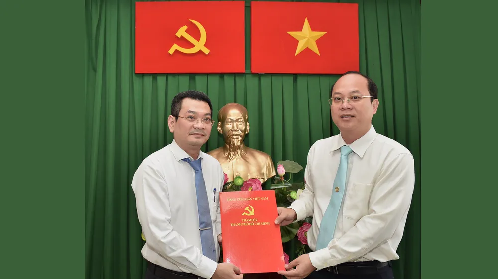 Đồng chí Hoàng Minh Tuấn Anh giữ chức Phó Bí thư Quận ủy Quận 7