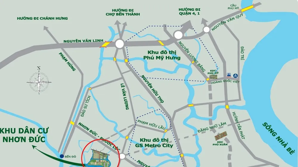 Nhiều sai phạm tại Khu dân cư Nhơn Đức huyện Nhà Bè