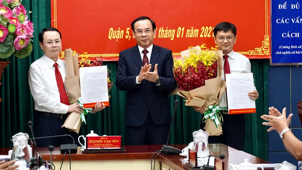 Điều động đồng chí Nguyễn Văn Hiếu làm Bí thư Thành ủy TP Thủ Đức
