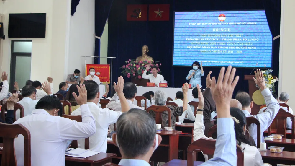 TPHCM sẽ có 2 người tự ứng cử ĐBQH, 10 người tự ứng cử đại biểu HĐND TP