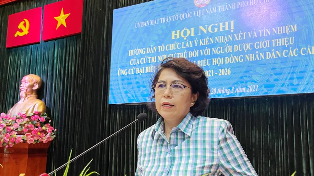 Lấy ý kiến cử tri nơi cư trú: Các ứng cử viên đều bình đẳng như nhau