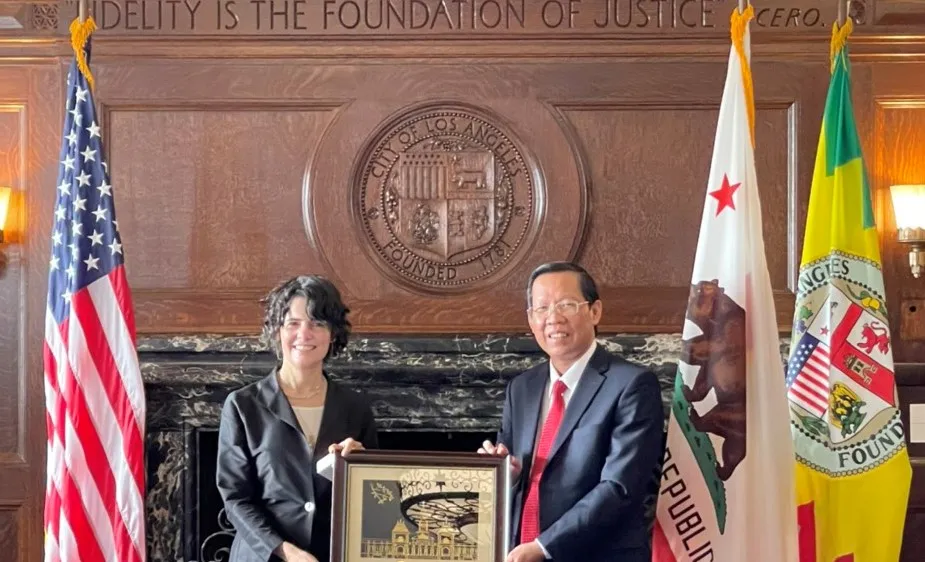 TPHCM và Los Angeles tiến đến hợp tác song phương