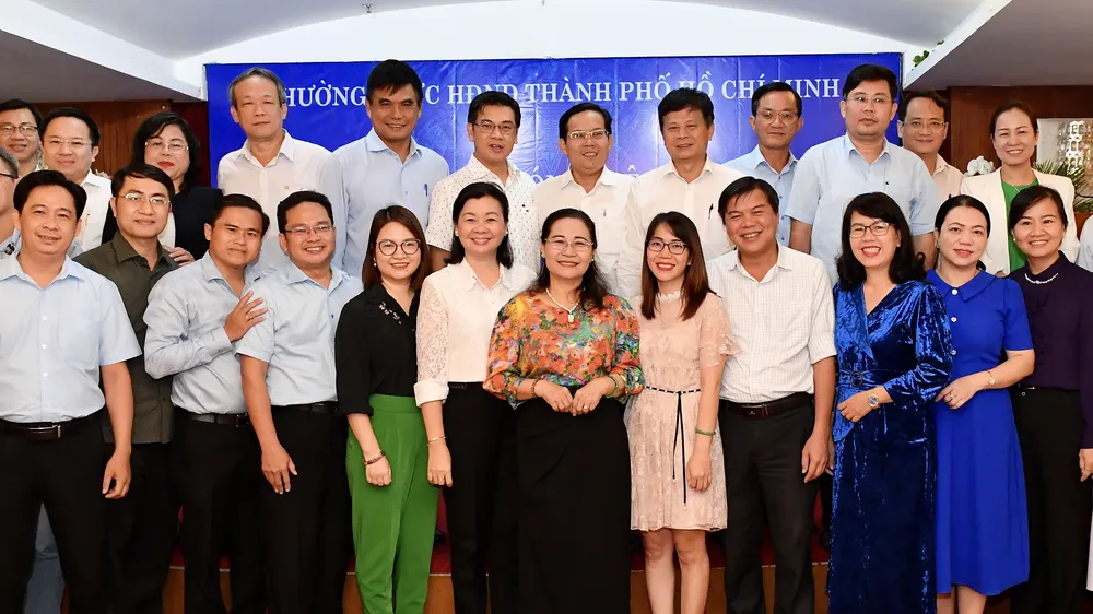 Thường trực HĐND TPHCM gặp gỡ các cơ quan báo chí thành phố